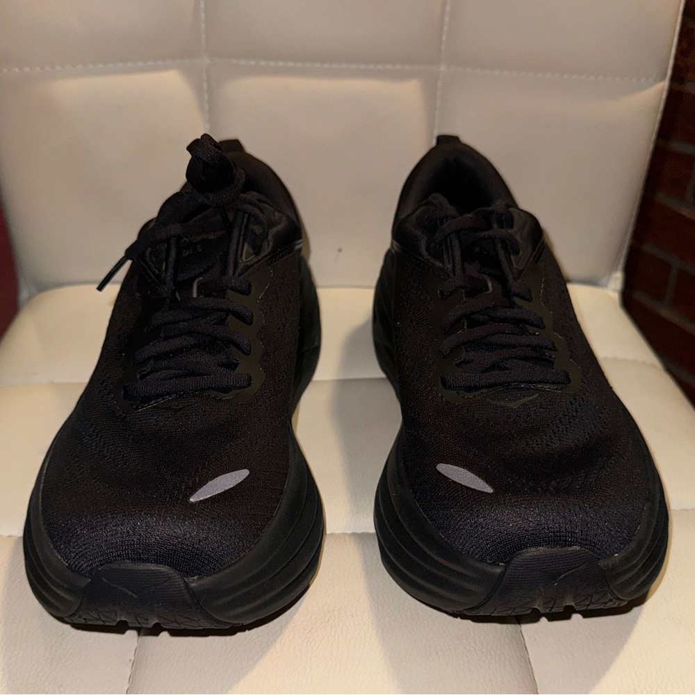 Size 9.5 - Hoka One One Bondi 8 Black - Picture 4 of 10